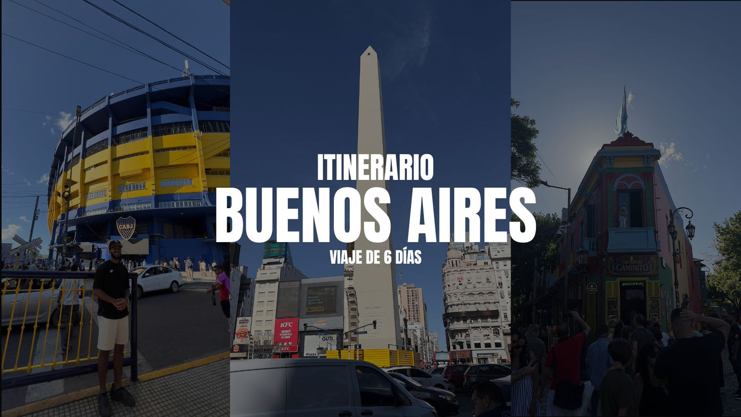 Itinerario Buenos Aires - Viaje de 6 días